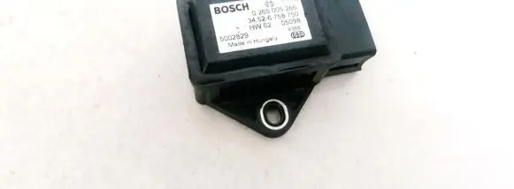 BMW 5 E60 E61 ESP acceleration yaw rate sensor 0265005266 3452-6758750