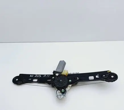 Mercedes-Benz C W203 Rear door window regulator with motor 0130822007