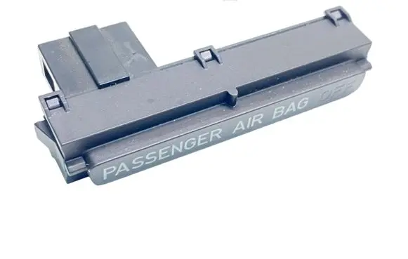 Passenger airbag on/off switch