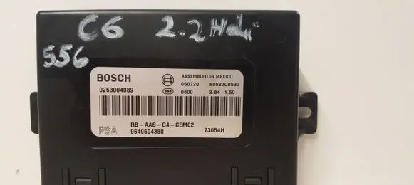 Citroen C6 Parking PDC control unit/module 0263004089 9649604380 23054H
