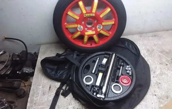 Porsche 911 992 R20 spare wheel 976601027 992601119C 9P1012239