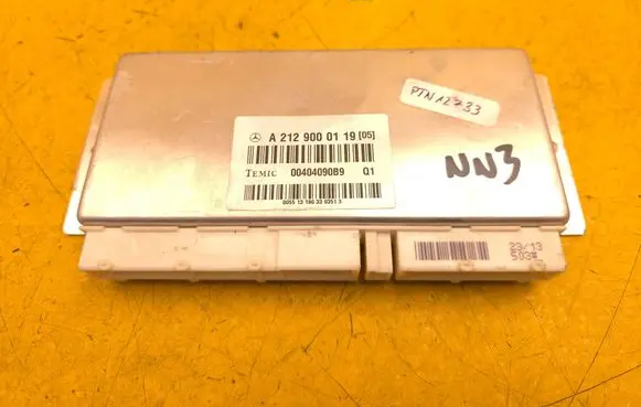 Mercedes-Benz E W212 Suspension control unit/module A2129000119 00404090B9 07055131903303513