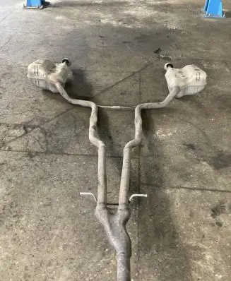 Audi A6 S6 C6 4F Muffler/silencer 