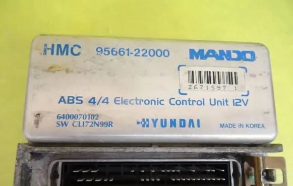 Hyundai Accent ABS control unit/module 95661-22000 9566122000