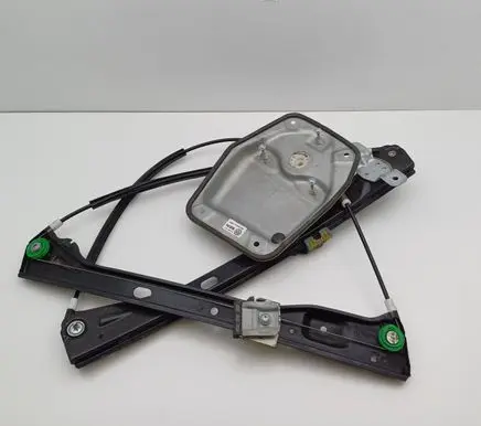 Volkswagen Golf V Front door window regulator with motor 1K3837461B