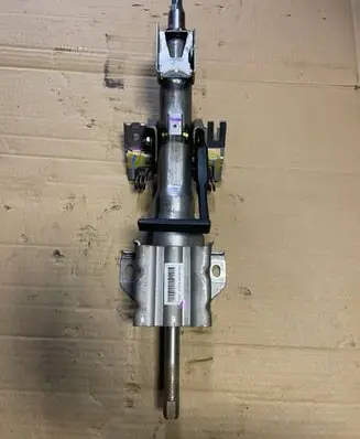 Steering wheel axle