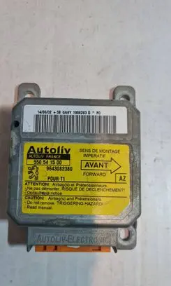 Peugeot 206 Airbag control unit/module 550541500