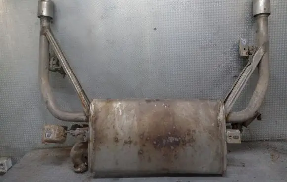 Renault Laguna III Rear muffler/silencer tail pipe 