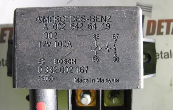 Mercedes-Benz E W211 Other relay A0025426419