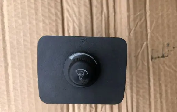 Panel lighting control switch