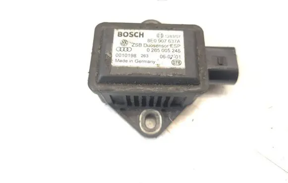 Audi A6 S6 C5 4B ESP acceleration yaw rate sensor 8E0907637A 0265005245