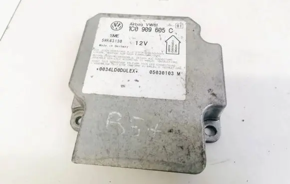 Volkswagen PASSAT B5.5 Airbag control unit/module 1C0909605C 5WK43130