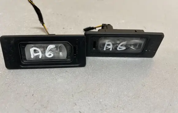 Audi A6 S6 C7 4G Number plate light