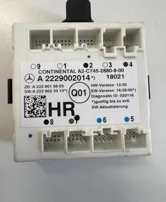 Mercedes-Benz GLC C253 Door control unit/module A2229002014 A2229015903 745280800