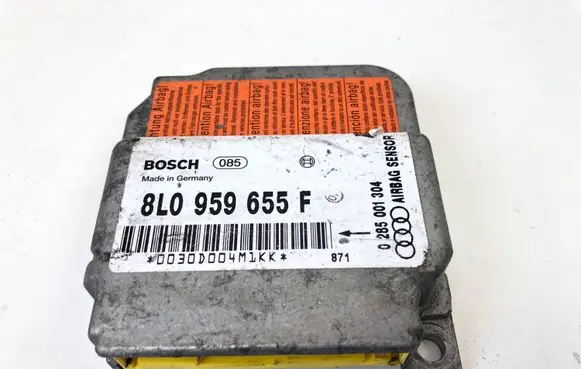 Audi A3 S3 8L Airbag control unit/module 8L0959655F 0285001304