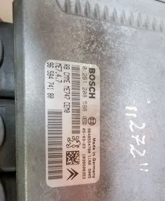 Citroen C5 Engine control unit/module 9658474180 9648554780 0261208598