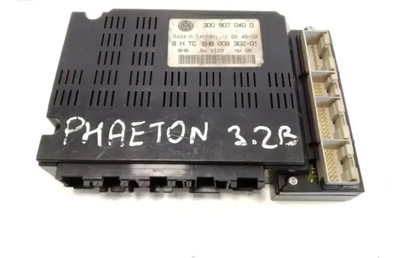 Volkswagen Phaeton Climate control unit 3D0907040D 5HB00830201
