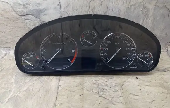 Peugeot 407 Speedometer (instrument cluster) 9658138280 A2C53106699