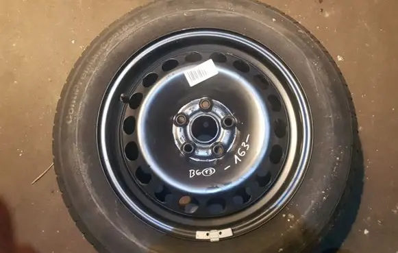 Audi A6 S6 C6 4F R16 steel rim 
