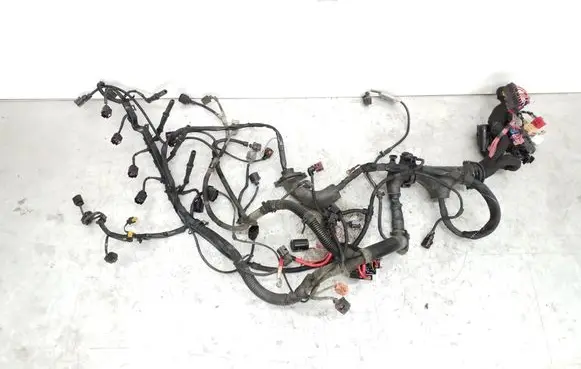 Audi A6 S6 C6 4F Engine installation wiring loom 4F2971072MC