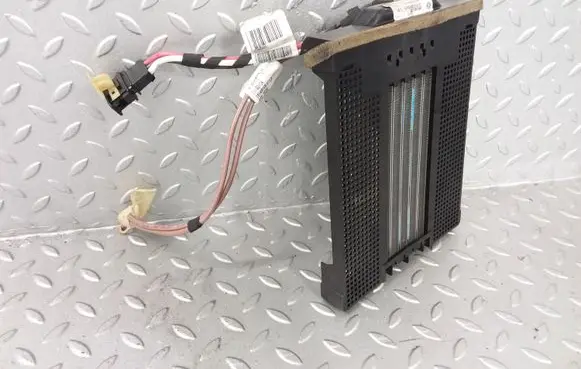 Electric cabin heater radiator