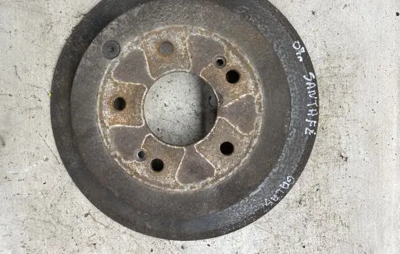 Hyundai Santa Fe Rear brake disc