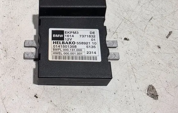 BMW 3 F30 F35 F31 Fuel injection pump control unit/module 7371832 55892110 0141501358