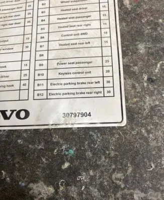 Volvo S80 Other trunk/boot trim element 30797904
