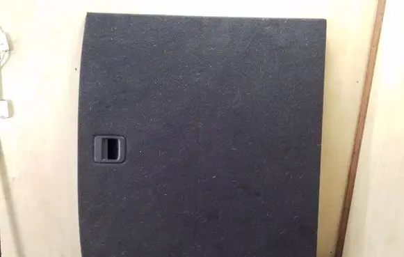 Audi Q5 SQ5 Trunk/boot floor carpet liner 8R0861531A