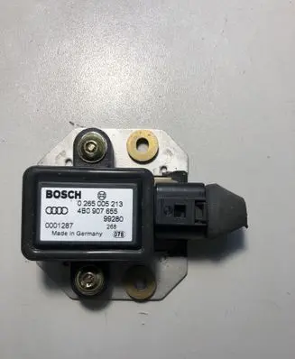 Audi A6 S6 C5 4B ESP acceleration yaw rate sensor 4B0907655