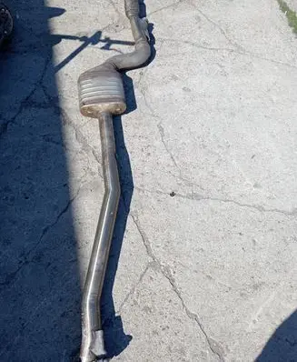 Mercedes-Benz C W205 Muffler/silencer A2054900614
