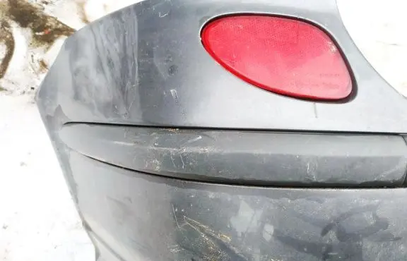 Nissan Almera Tino Rear bumper trim bar molding 