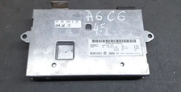 Audi A6 S6 C6 4F MMI control unit 4E0035729 4F0910731