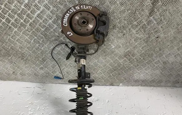 Citroen C3 Front wheel hub spindle knuckle 9801736280