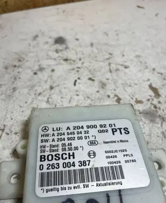 Mercedes-Benz E W212 Parking PDC control unit/module A2049020001 0263004387