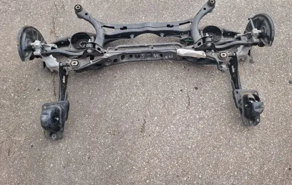 Volkswagen PASSAT B8 Rear axle beam 3Q0505235AA 5Q0505323D 5Q0501051JR