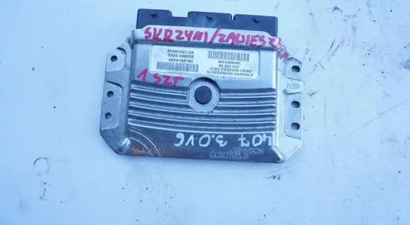 Peugeot 407 Suspension control unit/module 9658798780