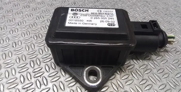 Audi A6 S6 C5 4B ESP acceleration yaw rate sensor 8E0907637A
