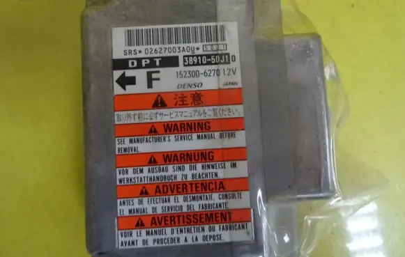 Suzuki Grand Vitara I Airbag control unit/module 38910-50J10 152300-6270