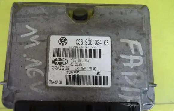 Skoda Fabia Mk1 (6Y) Engine control unit/module 036906034CB 61600.658.09