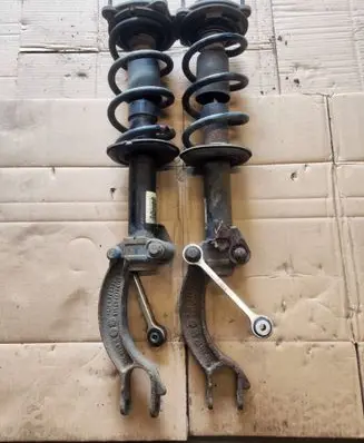 Audi A6 C7 Front shock absorber with coil spring 4G0031C
