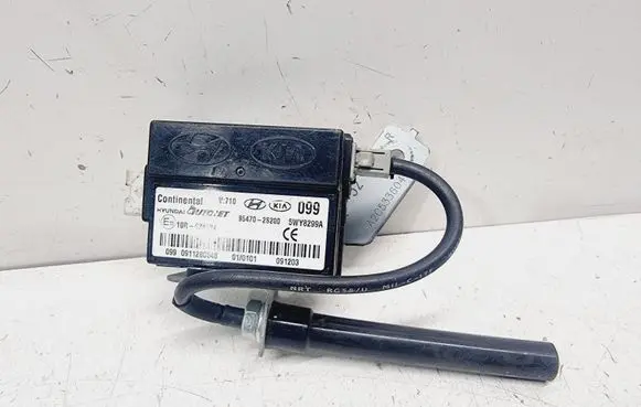 Keyless (KESSY) go control unit/module