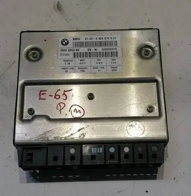 BMW 7 E65 E66 Seat control module 6924874 00000060B0 000008378