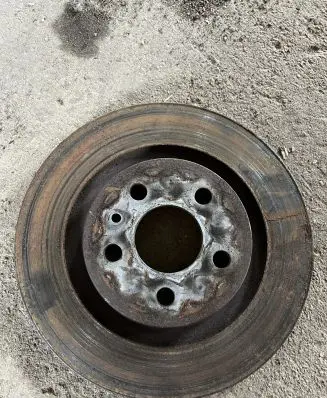 Peugeot 807 Rear brake disc