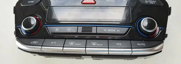 Hyundai Ioniq Climate control unit 97250G2750MBI