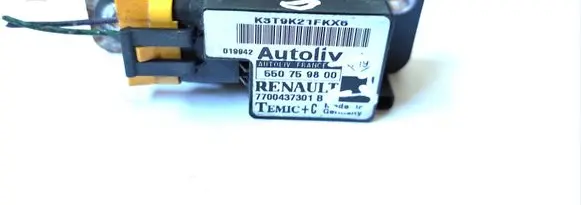 Renault Scenic I Airbag deployment crash/impact sensor 550759800