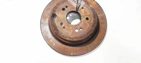 Honda CR-V Rear brake disc neventiliuojamas