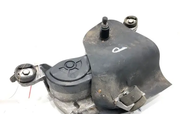 Front wiper linkage and motor