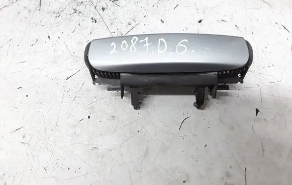 Rear door exterior handle
