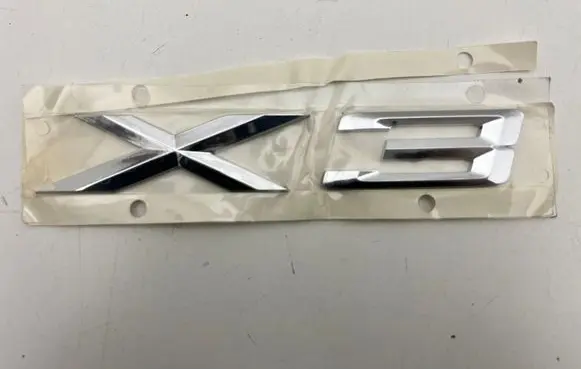 BMW X3 F25 Manufacturers badge/model letters 51147362473